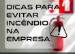 dicas de como evitar incêndio
