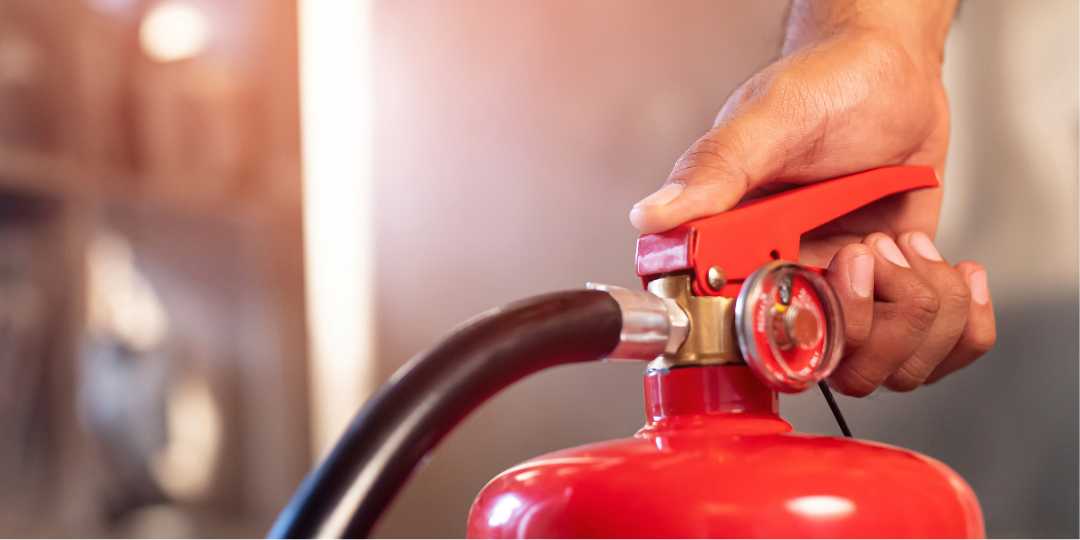 Extintor de combate a incêndio