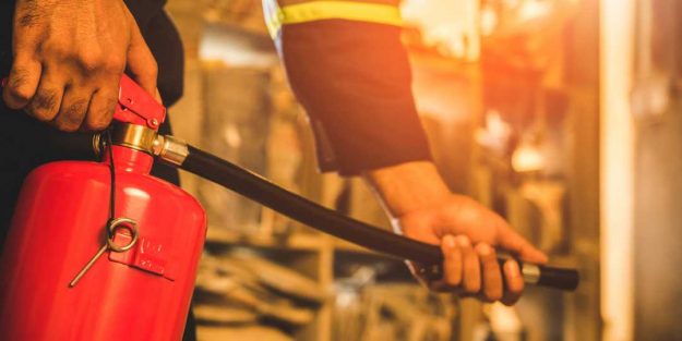 extintor de incêndio