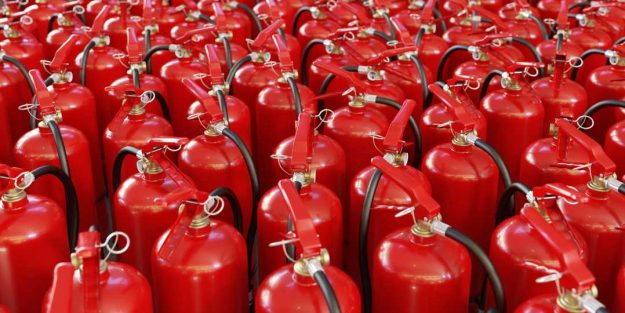 extintor de incêndio