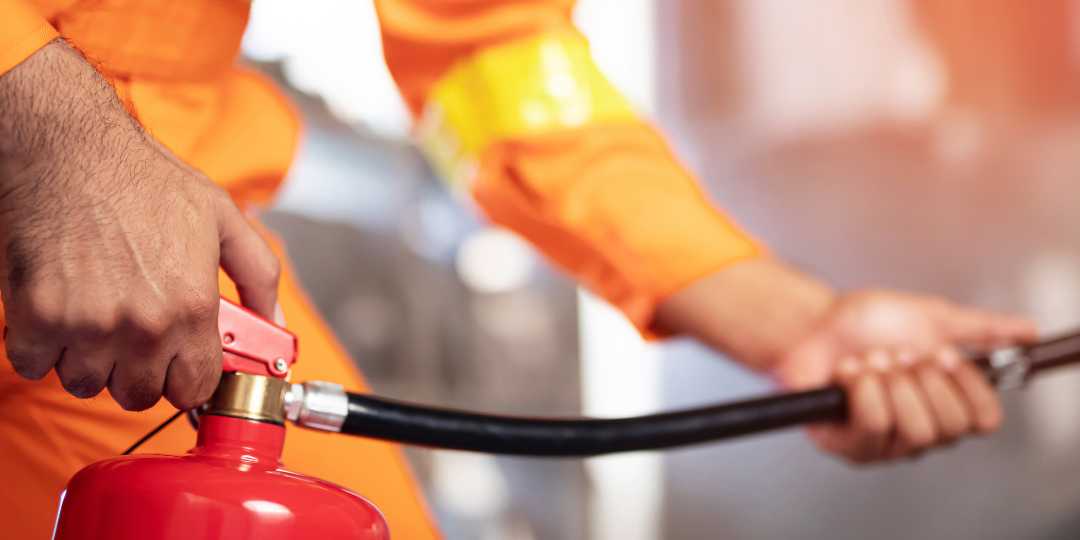 extintor de incêndio