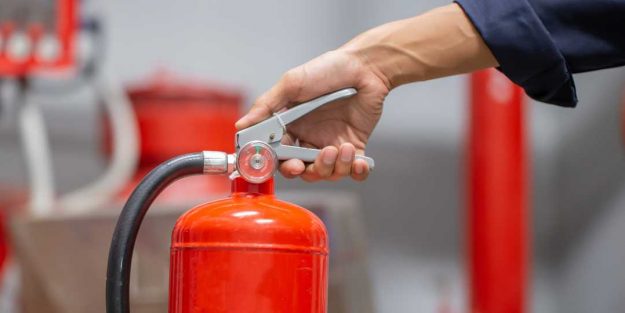 extintores de incêndio