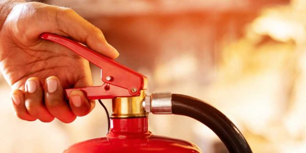 extintor de incêndio