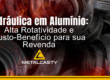 hidráulica em alumínio