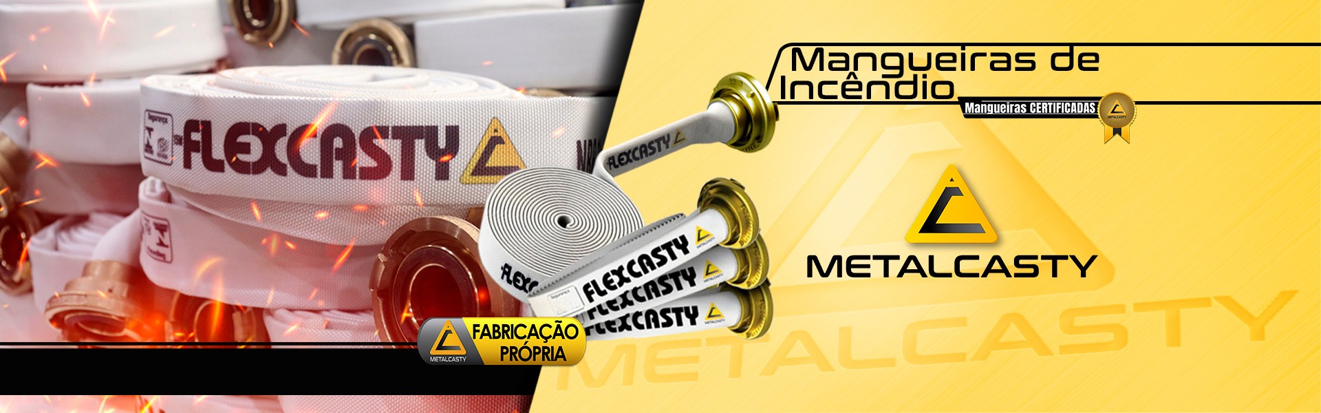 mangueira de incêndio