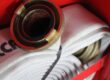 Armazenamento de mangueira de incendio dobrada pelo metodo aduchado dentro do abrigo