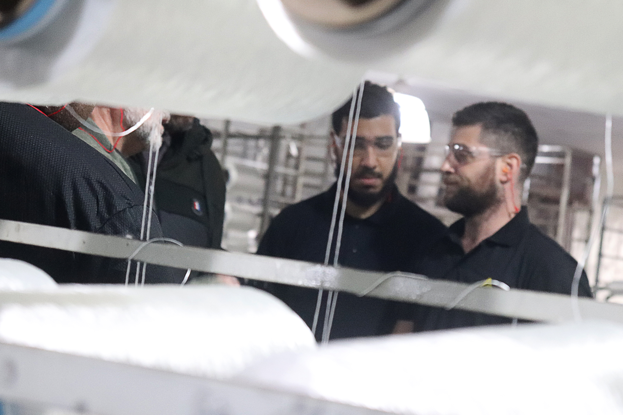 Inspeção e processo de fabricação da linha hidráulica contra incêndio