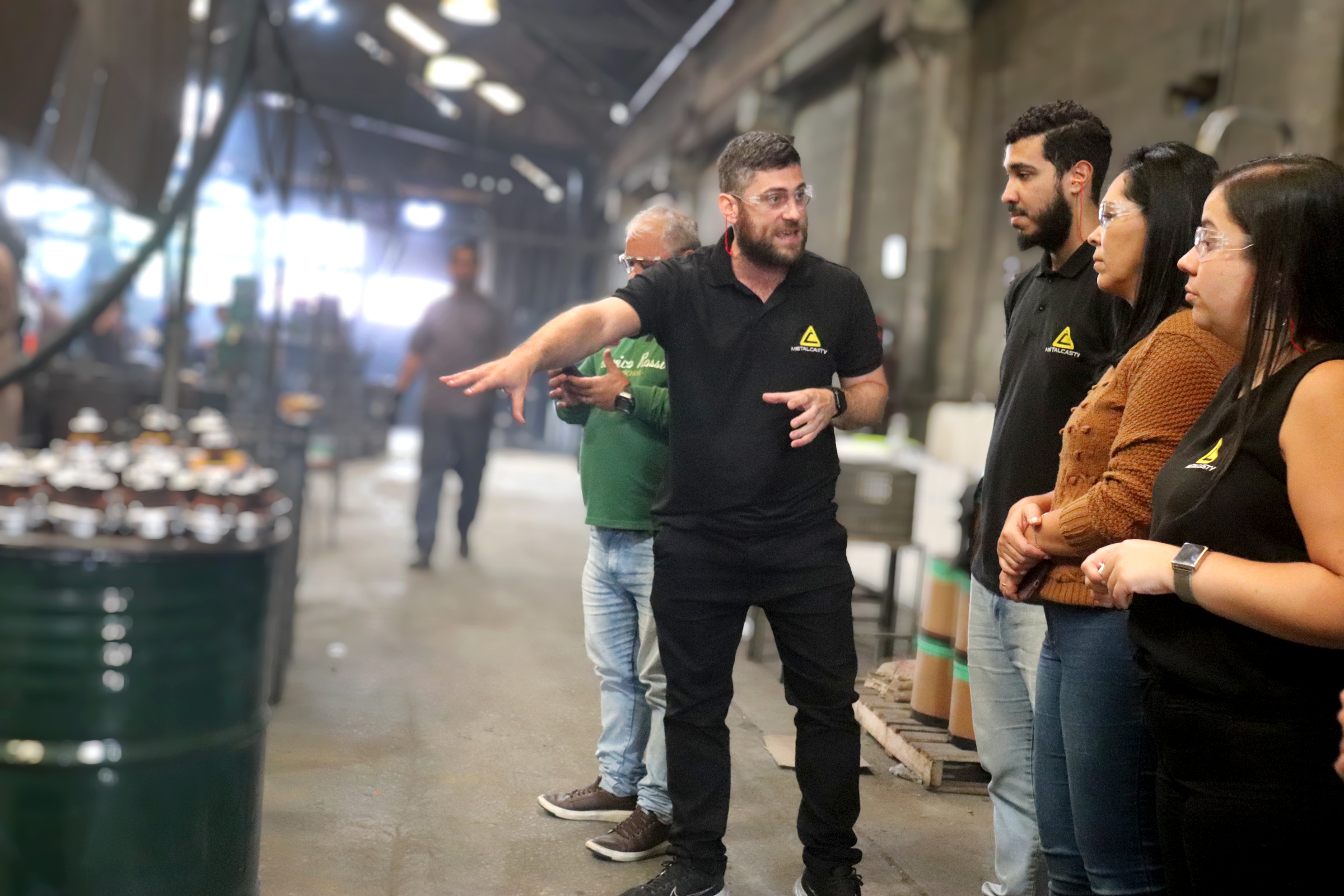 Demonstração técnica de componentes hidráulicos para distribuidores do Pará e São Paulo