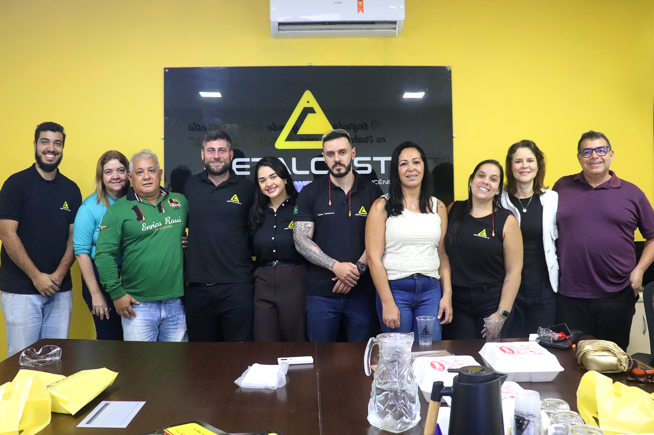 Equipe Metalcasty reunida com parceiros do Pará e São Paulo no Workshop Fabril